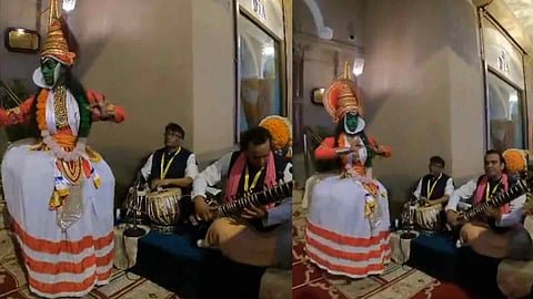 controversial Kathakali performance