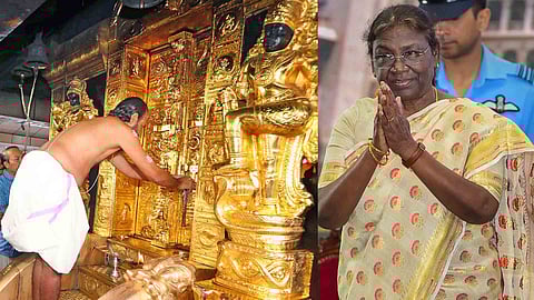 Sabarimala, Droupadi Murmu