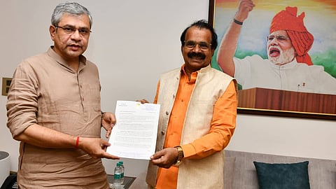 Railway Minister Ashwini Vaishnaw said that the construction of the Nedumbassery Airport railway station will commence soon