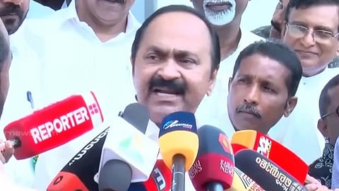 I don't want such questions, V D Satheesan lashes out at the media