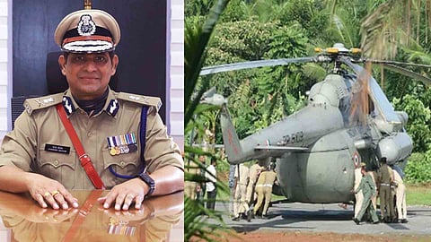 DGP Ravada Chandrasekhar, Helicopter