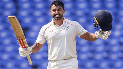 Karun Nair celebrates his century
