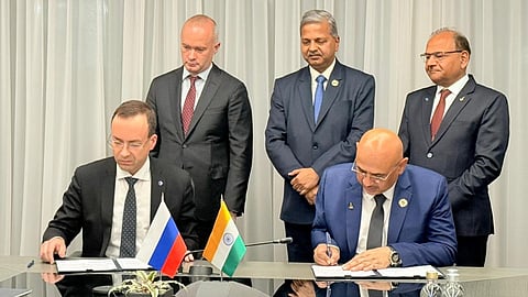 HAL, Russia's UAC sign MoU for production of civil aircraft SJ-100 in India