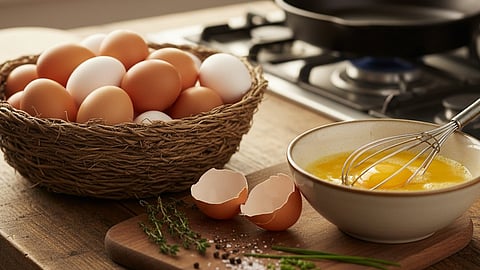 Eggs to cook