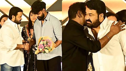 Mohanlal and Ashish Antony