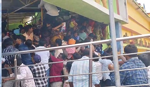 stampede at a new Srikakulam temple 
