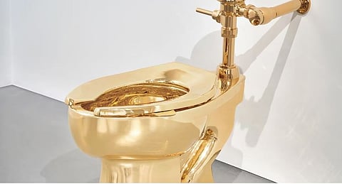 World's most valuable toilet 