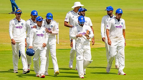 India A Team in ground