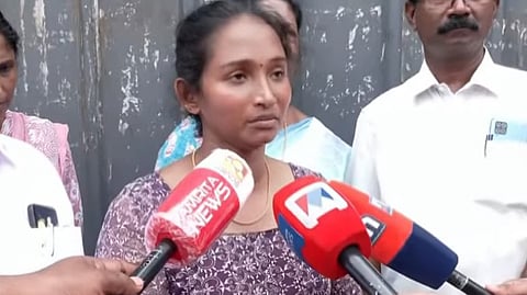 Sreekutty's family claims she isn't receiving proper treatment following the attack on a train in Varkala