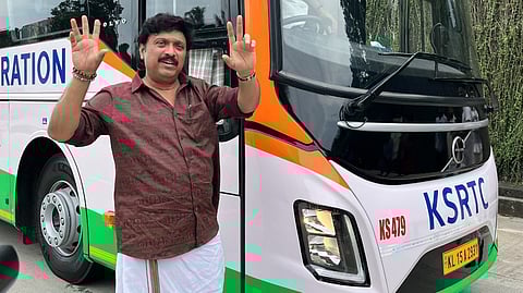 Minister K B Ganesh Kumar