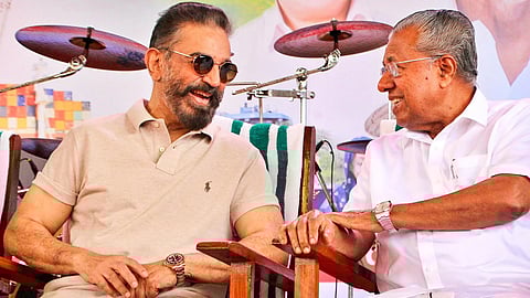Chief Minister wishes Kamal Haasan a happy birthday