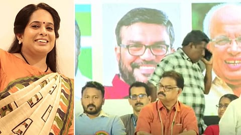 Rahul Mangkoottathil at the inauguration of the Science Festival