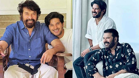 Mammootty and Dulquer Salmaan