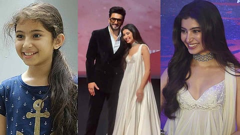 Sara Arjun with Ranveer Singh