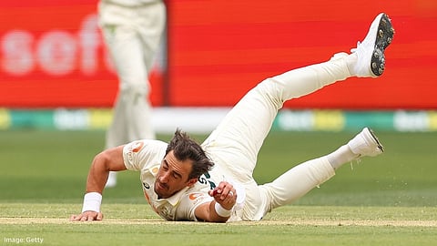 Mitchell Starc catch