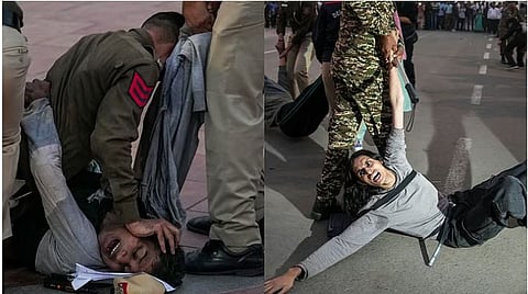 15 arrested for using 'pepper spray' on Delhi Police during air pollution protest