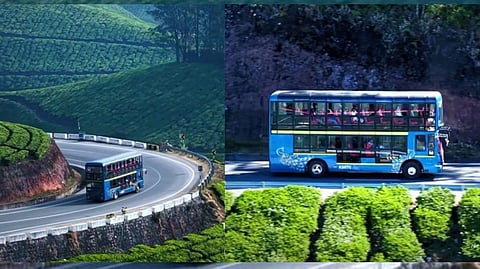 KSRTC double decker Munnar