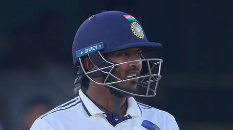 Sai Sudharsan records India's second-slowest Test knock
