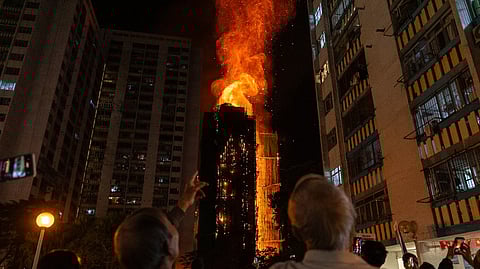 Hong Kong blaze