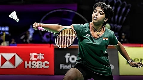 Tanvi Sharma stunned Nozomi Okuhara in the second round of Syed Modi 