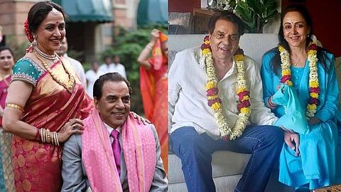 Hema Malini and Dharmendra
