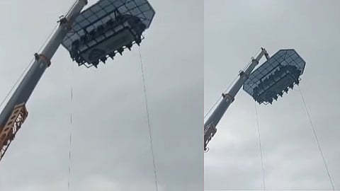 Tourists trapped at Sky Dining in Munnar, rescue operation underway