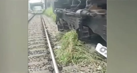 goods train accident in kochi