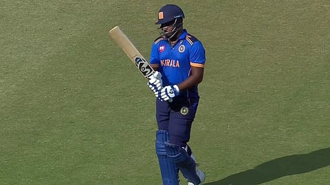 Sanju Samson returns out