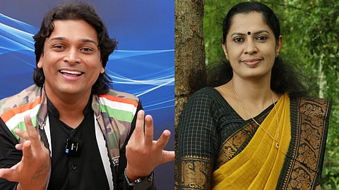 P P Divya trolls Rahul Easwar