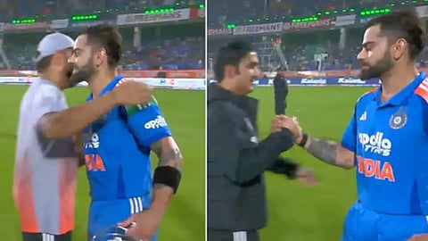 Virat Kohli's 'Gautam Gambhir Moment' After Hugging Rohit Sharma Gets Fans Talking