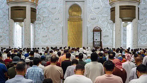 UAE Jumuah Prayer 
