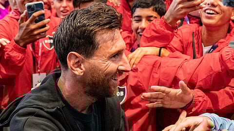 Lionel Messi in India