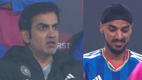 13 Ball Over 7 Wides gautam gambhir Left Fuming