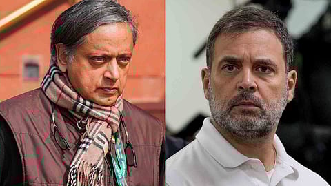 Shashi Tharoor, Rahul Gandhi