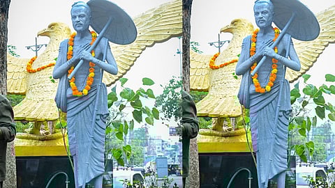in guruvayur new kuchela statue unveiled