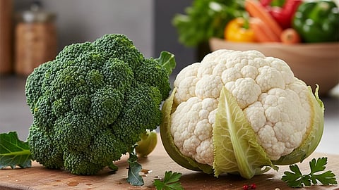 Broccoli and Cauliflower, Protein