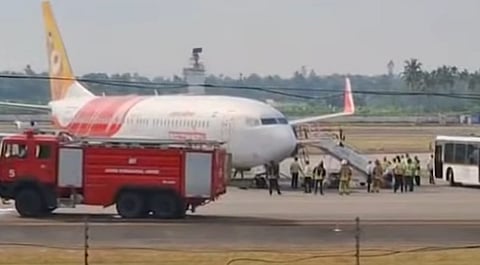 air india express emergency landing at cochin