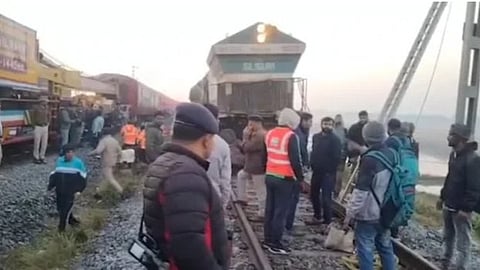 Rajdhani Express Derail