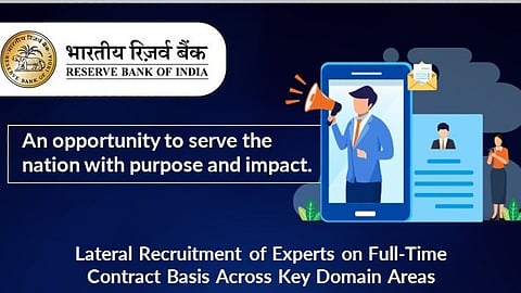 RBI recruitment