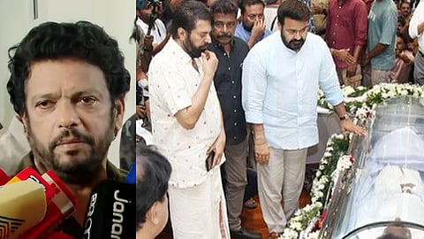 Actor Jagadish pays tribute to Sreenivasan