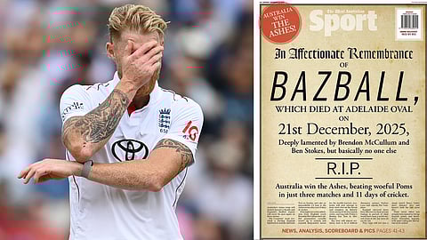 Australian media covered England's ashes nightmare