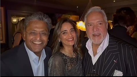 Lalit Modi has posted a social media video from a party for Vijay Mallya’s birthday in London