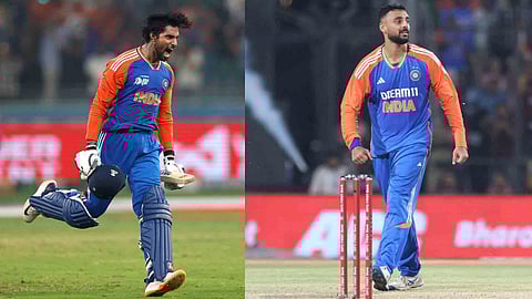 Tilak Varma,  Varun Chakravarthy