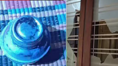 rjd member house attacked in vadakara