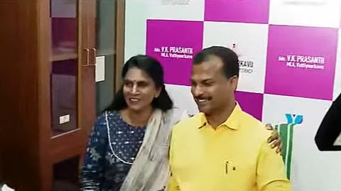 Sreelekha, V K Prasanth