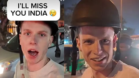 American content creator Gabhruji shares an emotional video expressing his deep love for India
