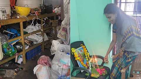 BJP Councilor R Sreelekha opened her office