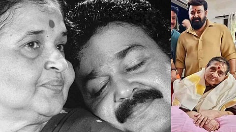 Mohanlal's mother Santhakumari Amma
