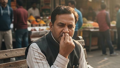 Nose picking, Dementia