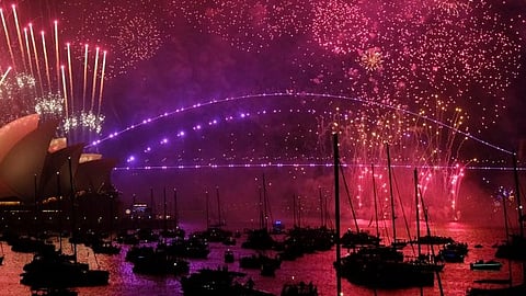 Kiribati becomes the first country to see in the new year